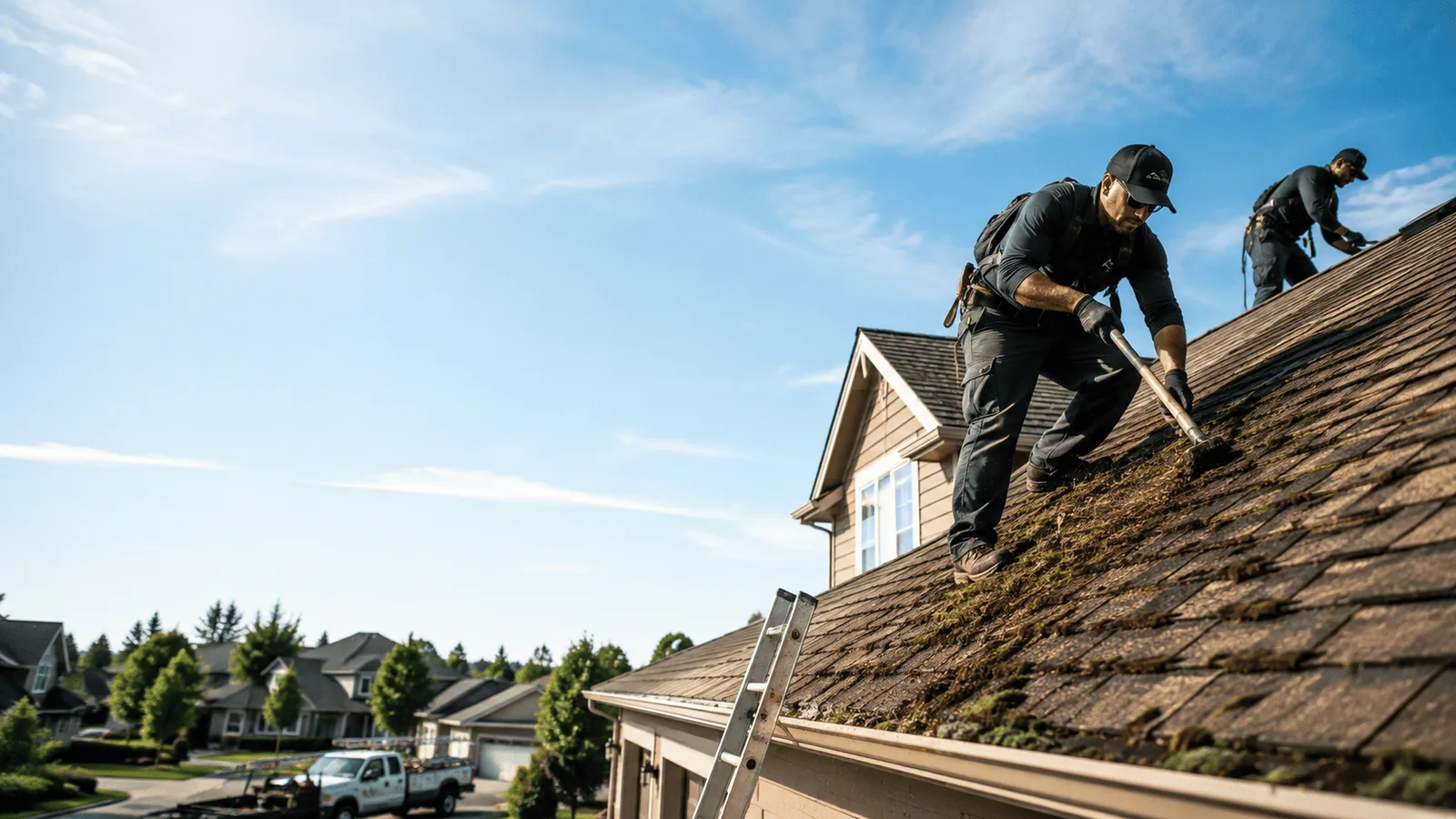 Roof Moss Removal in Coppell, TX near me